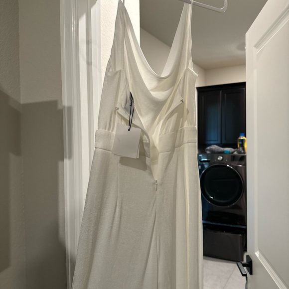 Moira pantsuit in ivory - Misha - Picture 5 of 6